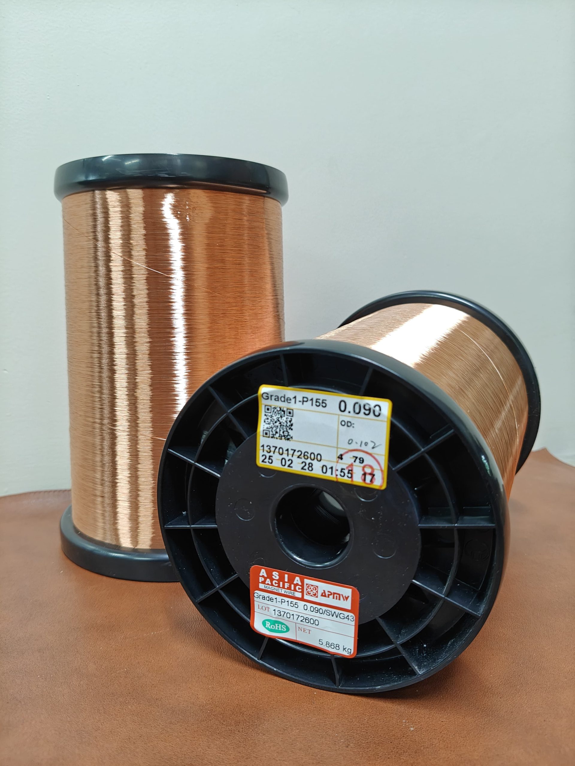 SWG 43 Asia Pacific Magnet Wire  Enameled Copper Winding Wire (₹1,153)