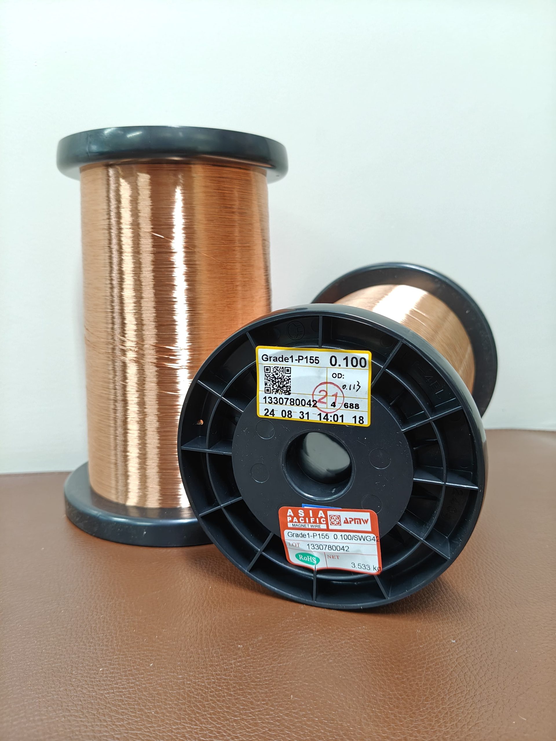SWG 42 Asia Pacific Magnet Wire  Enameled Copper Winding Wire (₹1,138)